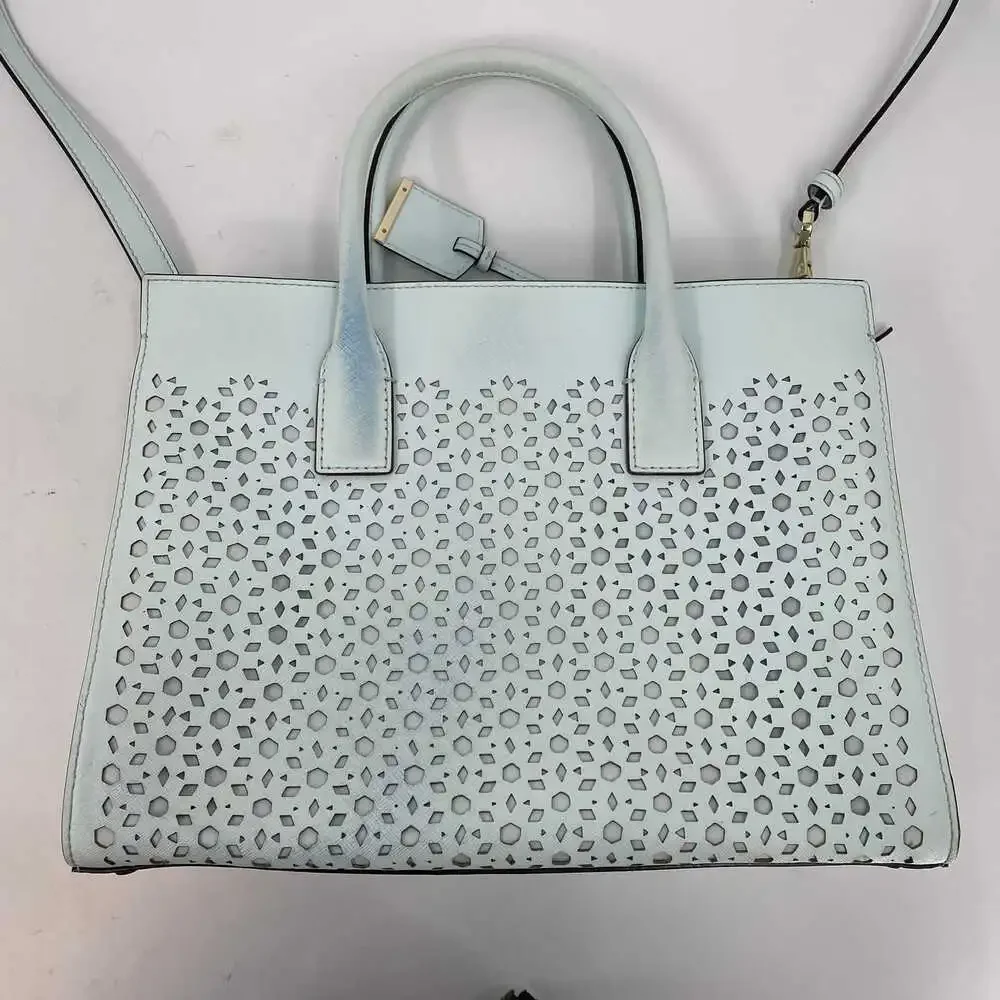 Kate Spade Mint Blue Leather Cameron Street Satchel | Classic Style